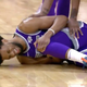 Illustration for article titled Kings Rookie Marvin Bagley Helped Off Floor After Injuring Knee On Brutal Screen